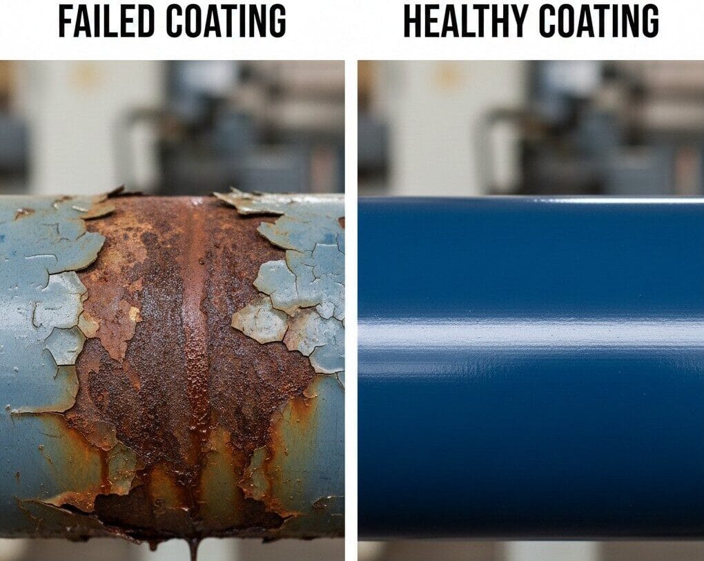 Coated Vs Damaged Painting