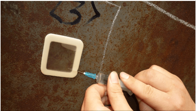 Non-visible contaminant