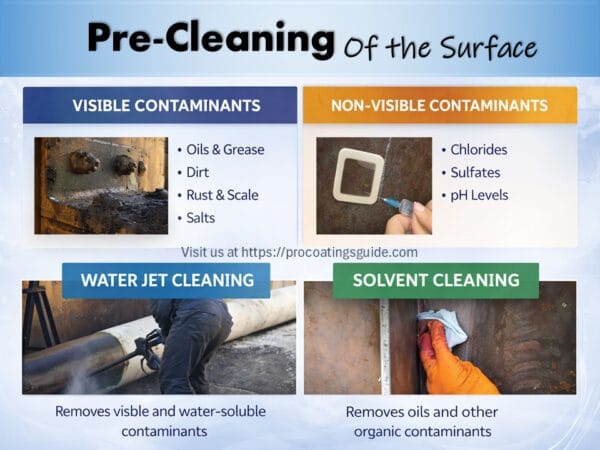 Pre Cleaning before Surface Preparation