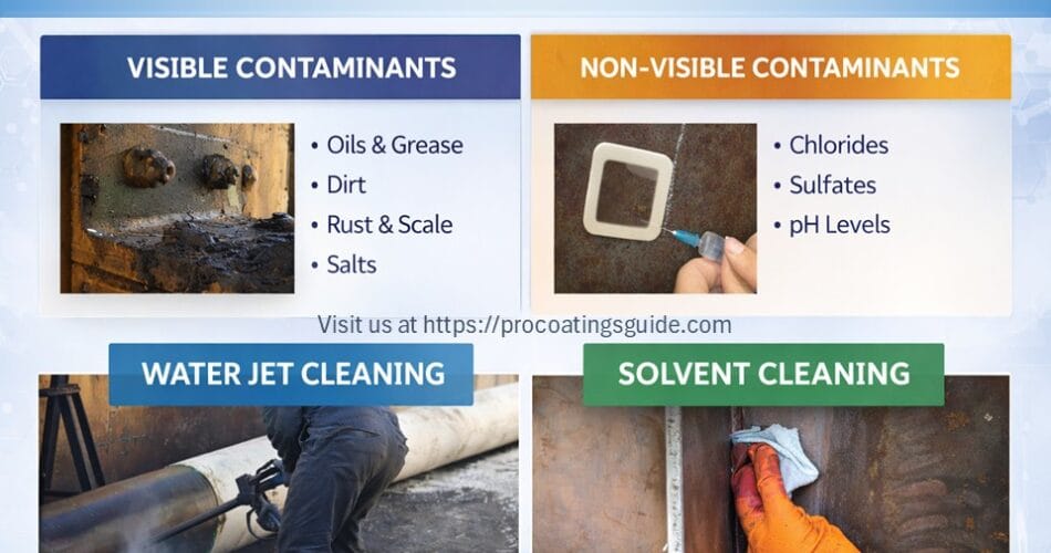 Pre Cleaning before Surface Preparation