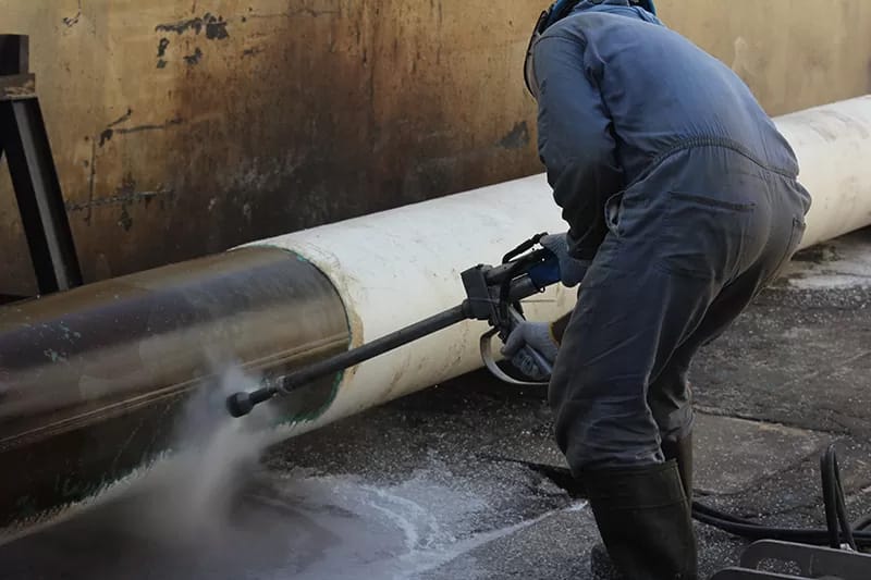 Waterjet Cleaning-Soluble salt removal