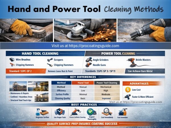 Hand and Power tool Cleaning- Surface Preparation Methods
